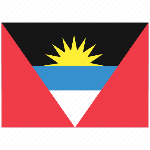 Flag, country, world, national, nation, antigua and barbuda icon - Download on Iconfinder