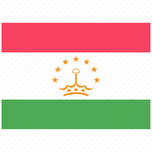 Flag, country, world, national, nation, tajikistan icon - Download on Iconfinder