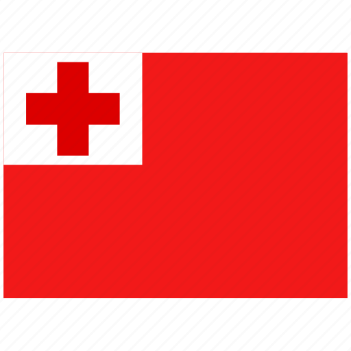 Flag, country, world, national, nation, tonga icon - Download on Iconfinder