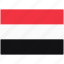 flag, country, world, national, nation, yemen 