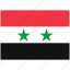 flag, country, world, national, nation, syria 