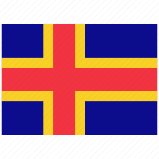 Flag, country, world, national, nation, aland icon - Download on Iconfinder