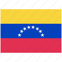 flag, country, world, national, nation, venezuela