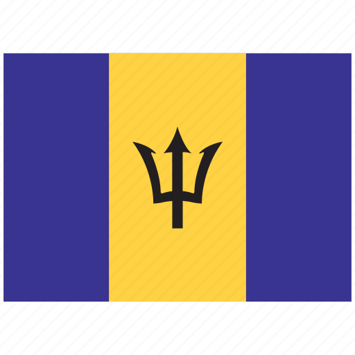 Flag, country, world, national, nation, barbados icon - Download on Iconfinder