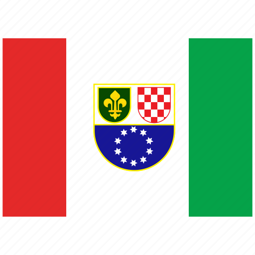Flag, country, world, national, nation, bosnia and herzegovina, federation of icon - Download on Iconfinder