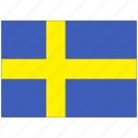 flag, country, world, national, nation, sweden
