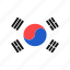 flag, country, world, national, nation, south korea, korean 