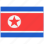 flag, country, world, national, nation, north korea, korean 