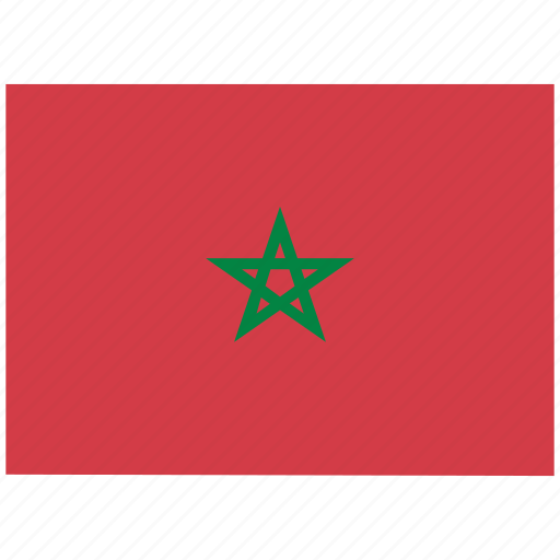 Flag, country, world, national, nation, morocco icon - Download on Iconfinder