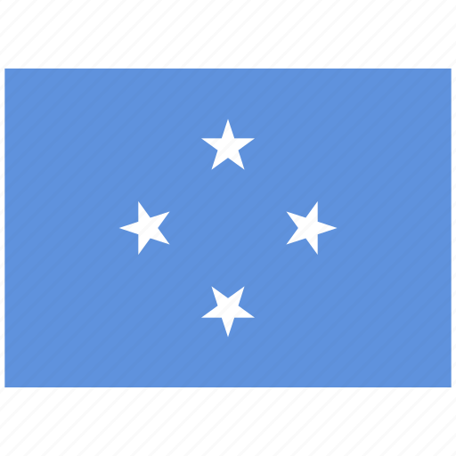 Flag, country, world, national, nation, micronesia icon - Download on Iconfinder