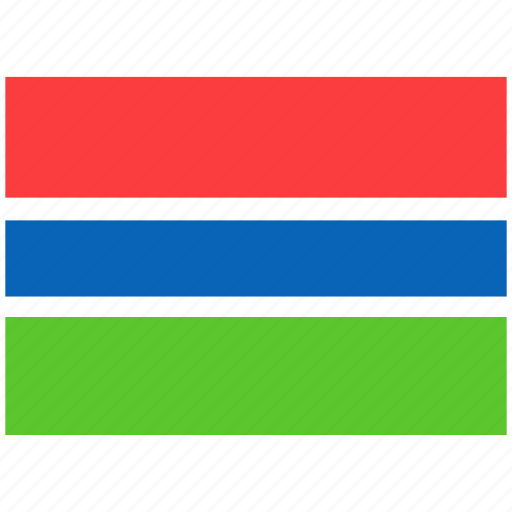 Flag, country, world, national, nation, gambia icon - Download on Iconfinder