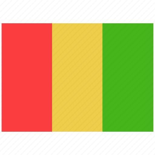 Flag, country, world, national, nation, guinea icon - Download on Iconfinder