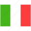 flag, country, world, national, nation, italy 
