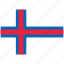 flag, country, world, national, nation, faroe islands 