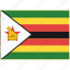 flag, country, world, national, nation, zimbabwe 