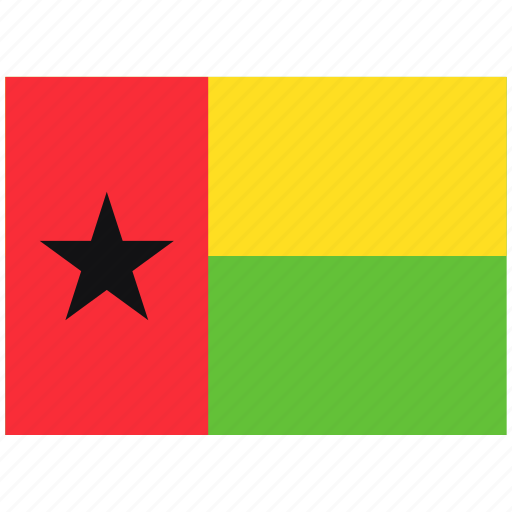 Flag, country, world, national, nation, guinea, bissau icon - Download on Iconfinder