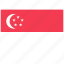flag, country, world, national, nation, singapore 