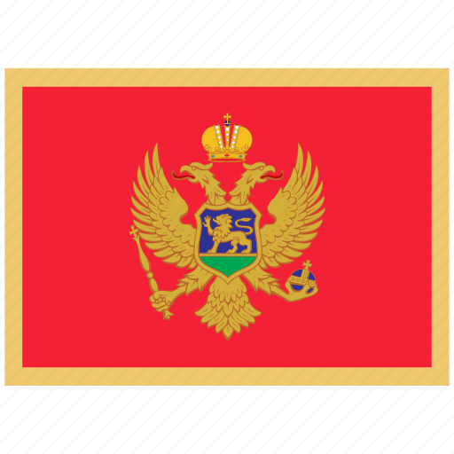Flag, country, world, national, nation, montenegro icon - Download on Iconfinder
