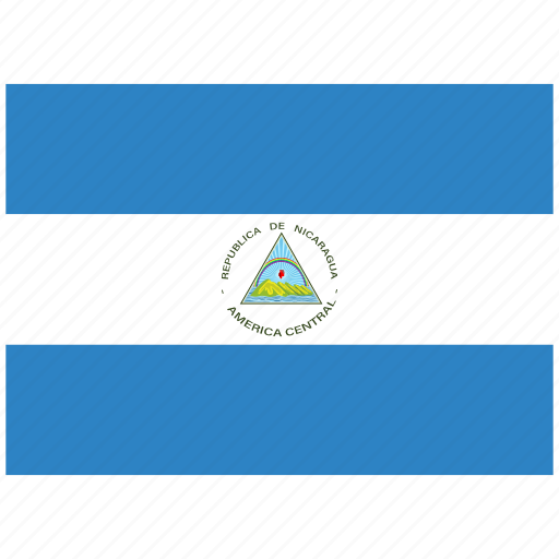 Flag, country, world, national, nation, nicaragua icon - Download on Iconfinder