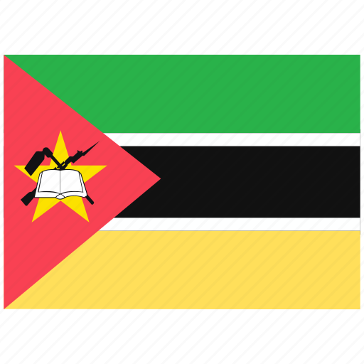 Flag, country, world, national, nation, mozambique icon - Download on Iconfinder