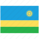 flag, country, world, national, nation, rwanda