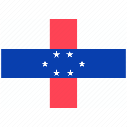 Flag, country, world, national, nation, netherlands, antilles icon - Download on Iconfinder