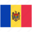 flag, country, world, national, nation, moldova 
