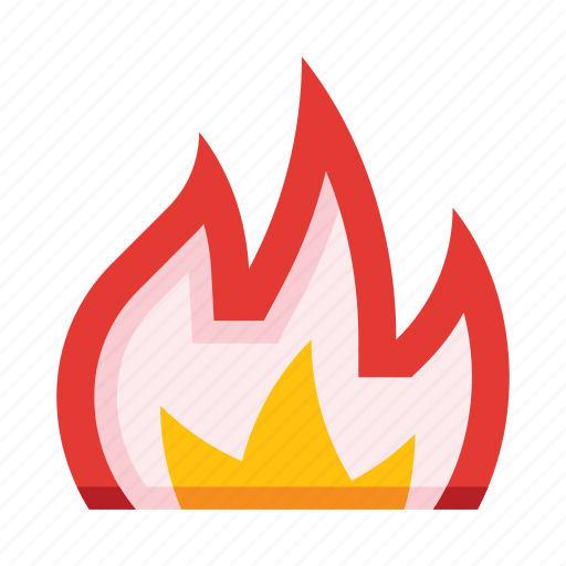 Flame, fire, heat, light icon - Download on Iconfinder