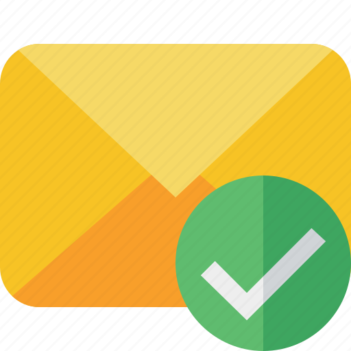 Communication, email, letter, mail, message, ok icon - Download on Iconfinder
