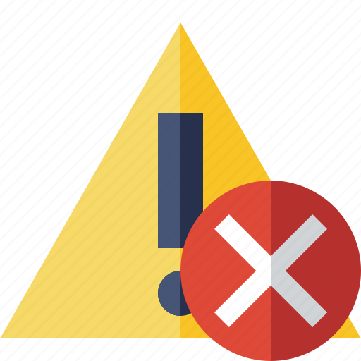 Alert, cancel, caution, error, exclamation, warning icon - Download on Iconfinder