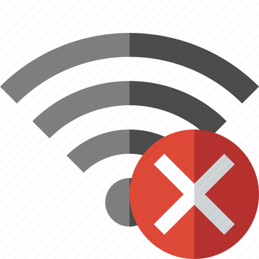 Cancel, connection, fi, internet, wi, wifi, wireless icon - Download on Iconfinder