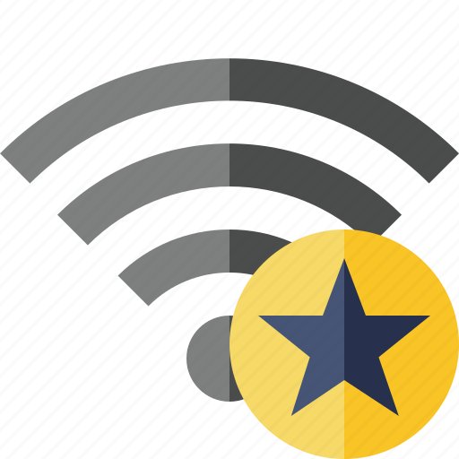 Connection, fi, internet, star, wi, wifi, wireless icon - Download on Iconfinder