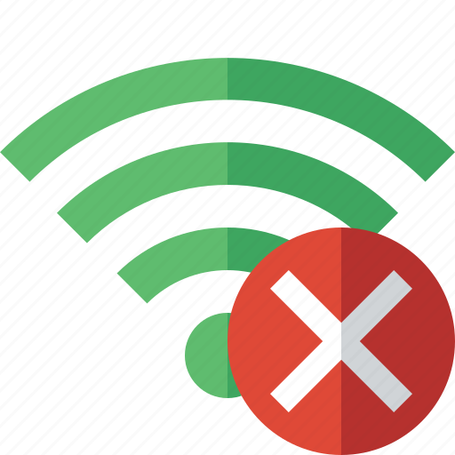 Cancel, connection, fi, green, internet, wi, wireless icon - Download on Iconfinder