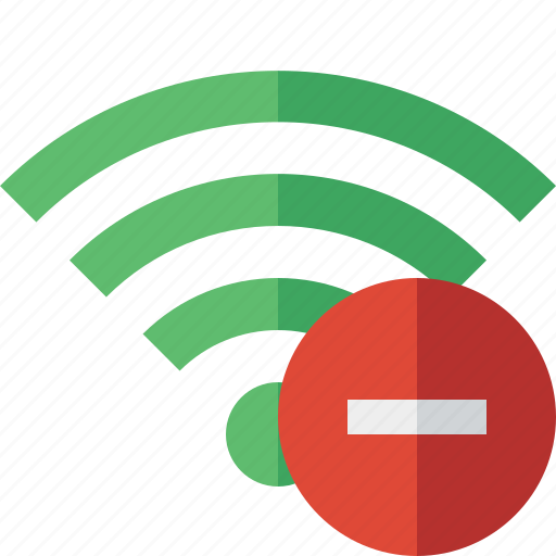 Connection, fi, green, internet, stop, wi, wireless icon - Download on Iconfinder
