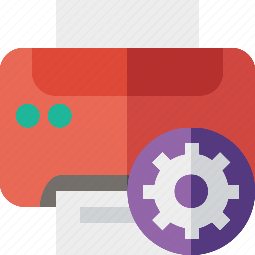 Document, paper, print, printer, printing, settings icon - Download on Iconfinder