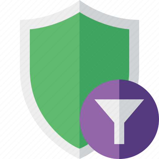 Filter, protection, safety, secure, security, shield icon - Download on Iconfinder