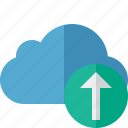 blue, cloud, network, storage, upload, weather