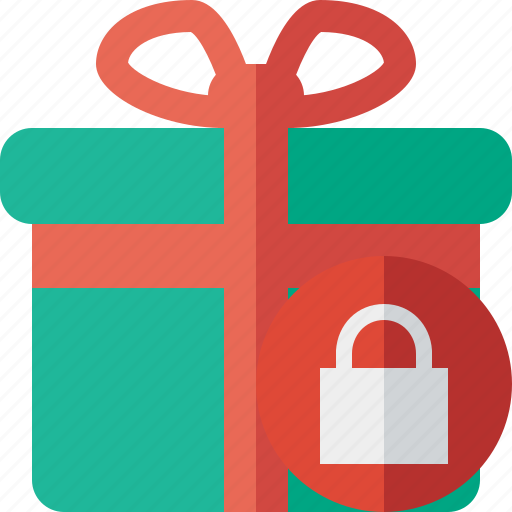 Box, christmas, gift, lock, present, xmas icon - Download on Iconfinder