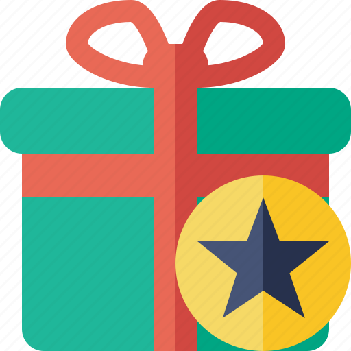 Box, christmas, gift, present, star, xmas icon - Download on Iconfinder