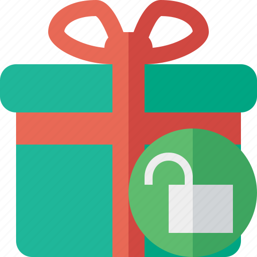 Box, christmas, gift, present, unlock, xmas icon - Download on Iconfinder