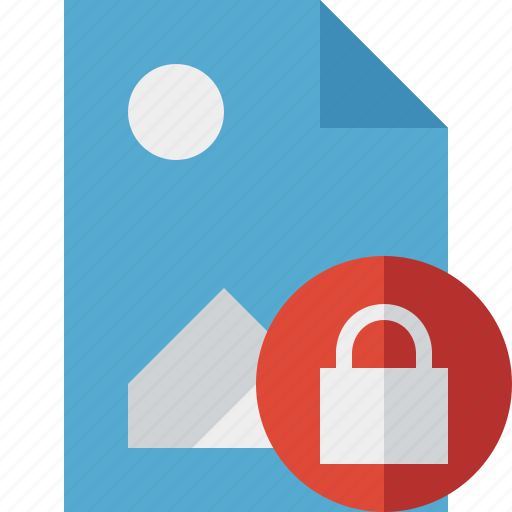 Document, file, image, lock, picture icon - Download on Iconfinder
