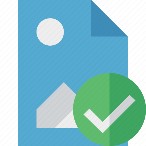 Document, file, image, ok, picture icon - Download on Iconfinder