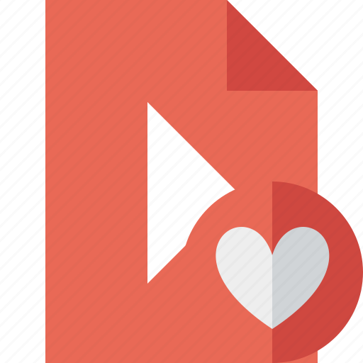 Document, favorites, file, movie, play, video icon - Download on Iconfinder