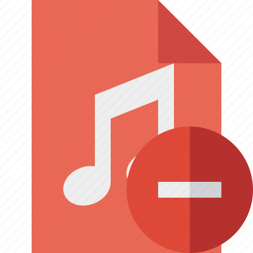 Audio, document, file, music, stop icon - Download on Iconfinder