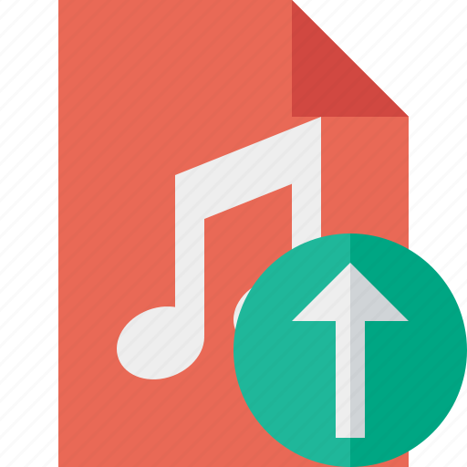 Audio, document, file, music, upload icon - Download on Iconfinder