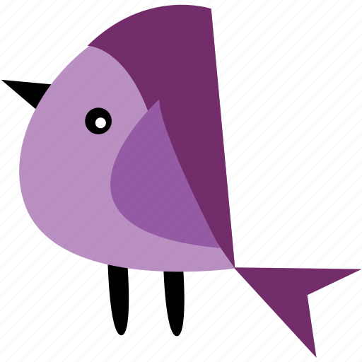 Purple, animal, bird, ecosystem, graphics, pet icon - Download on Iconfinder