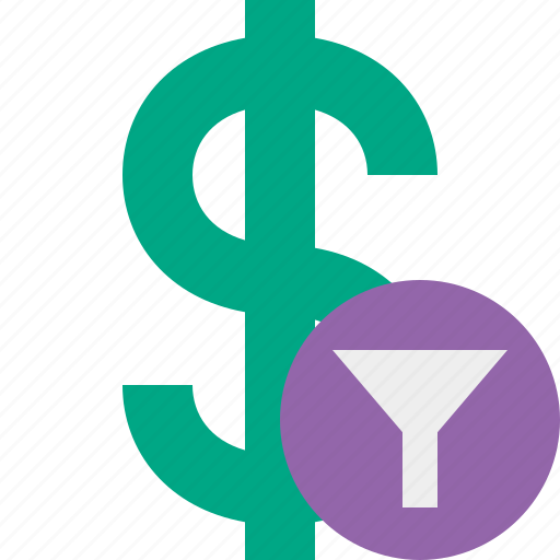 Business, cash, currency, dollar, filter, finance, money icon - Download on Iconfinder
