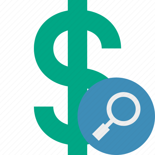 Business, cash, currency, dollar, finance, money, search icon - Download on Iconfinder