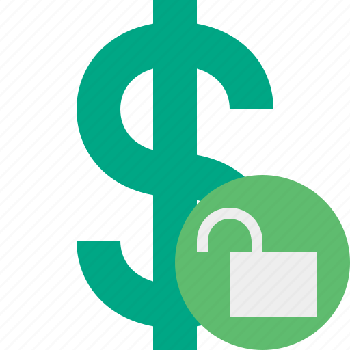 Business, cash, currency, dollar, finance, money, unlock icon - Download on Iconfinder