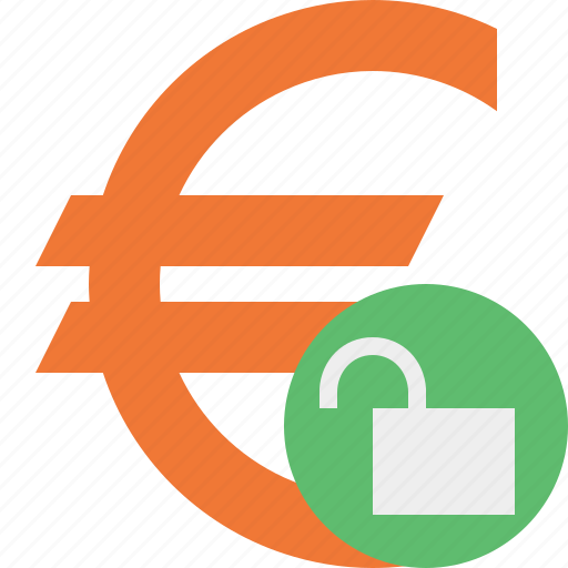 Business, cash, currency, euro, finance, money, unlock icon - Download on Iconfinder